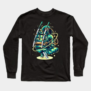 Astronaut Squat Long Sleeve T-Shirt